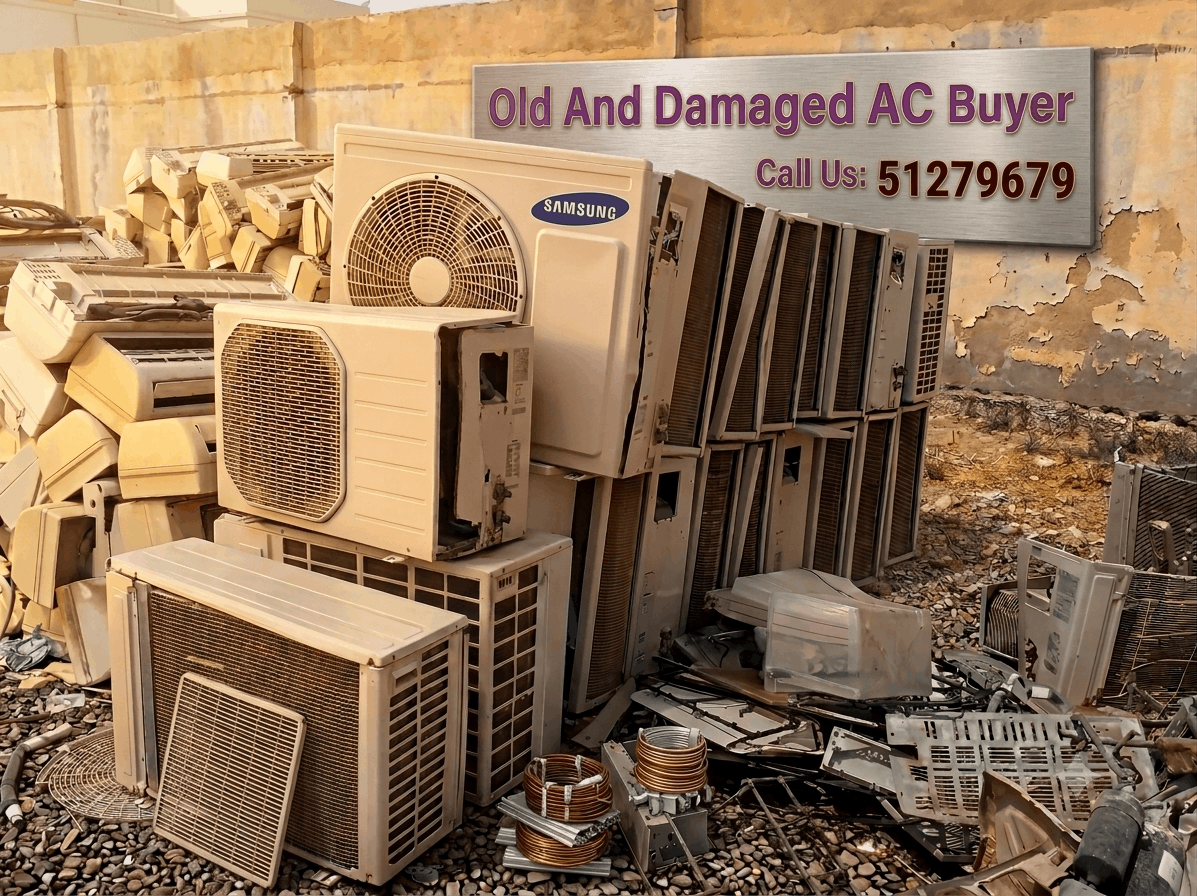 Old and Damaged AC Buyer in Qatar